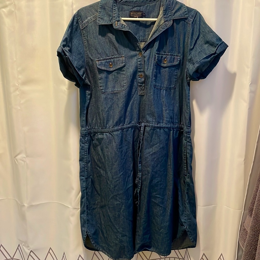 Women’s Pendleton Chambray Dress - Medium - image 7